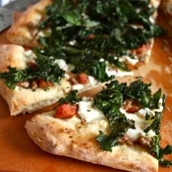 Crispy-Kale White Pizza