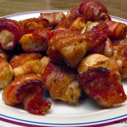 Sweet Chicken Bacon Bites