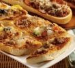 Cheese Burger Pizza on French Bread